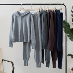 2015 Women Wool Cardigan Pants Sets Knit clothes