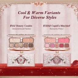 Flower Knows Strawberry Cupid Collection Make-up Palette 14g pink Blush/Highlighter