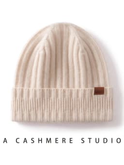 Choice Quality Cashmere Knitted Hats For Women/Men Outdoor Causal Winter Hat Fashion Ribbed Beanies Unisex Solid Color Warm Cap