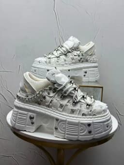 2026 Summer New Men's Punk Style Platform Heightening Niche Personality Fried Street Fashion Dad Shoes