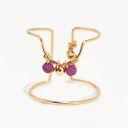 Nail Ring 14K Gold Filled Weaving Ring Luxury Personalized Jewelry Designer Jewelry Pearl Ring Birthday Gift for Women