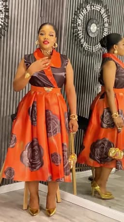African Dashiki Print Maxi Dresses Elegant Office Ladies Overalls Clothing Party Prom Birthday Women Dress Turkey Ankara Outfits