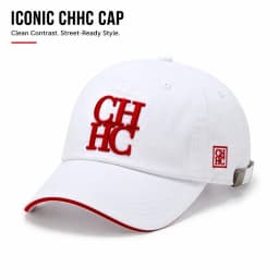 CHHC Minimalist Baseball Cap Unisex Casual Embroidery Letter Print Snapback Hat Streetwear Sun Protection Trendy