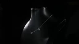 KNOBSPIN 3ct Pear Cut Moissanite Pendant Necklaces for Women Shining Diamond with Certificates s925 Silver Chain Dainty Necklace