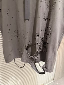 Destroy The Hole Nice Washed T Shirt Men Women Oversized T-shirts Heavy Fabric Unisex Vintage Top Tee