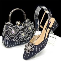 Venus Chan Italian Fashion Women's Elegant Orange Heels & Rhinestone Clutch Bag Set – Perfect for Parties and Special Occasions