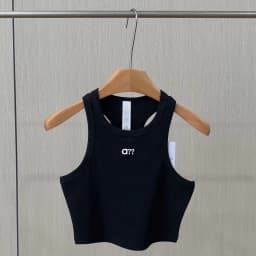 2026 women's short sleeveless T-shirt breathable vest yoga running gym fitness short daily casual street T-shirt vest