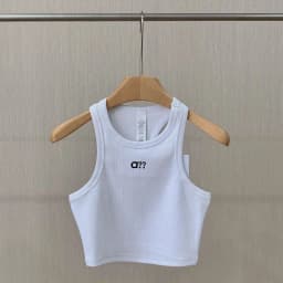 2026 women's short sleeveless T-shirt breathable vest yoga running gym fitness short daily casual street T-shirt vest