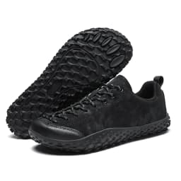 ELUVA Men's Minimalist Barefoot Sneakers Wide Zero Drop Sole Optimal Relaxation Unisex Casual Trainer Wide Toe Sneakers Man