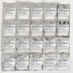 Melee CVD Lab Diamond 0.7mm 1mm 2mm 3mm Small Diamond Wholesale Tiny Diamond Side Stone D E Color VVS Lab Grown Diamond