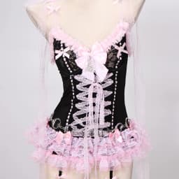 Pastel Goth Y2K Pink Tops for Women Gothic Punk Rock Vkei Grunge Emo Gyaru Corset Gothic Lolita Clothing 2000s 90s Scene Core