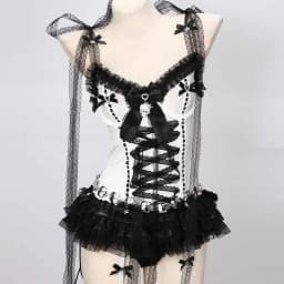 Pastel Goth Y2K Pink Tops for Women Gothic Punk Rock Vkei Grunge Emo Gyaru Corset Gothic Lolita Clothing 2000s 90s Scene Core