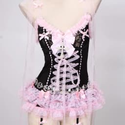 Pastel Goth Y2K Pink Tops for Women Gothic Punk Rock Vkei Grunge Emo Gyaru Corset Gothic Lolita Clothing 2000s 90s Scene Core