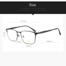 BCLEAR Fashion High Quality Titanium Men Glasses Frame Optical Prescription Eyeglasses Full Rim Popuplar Business Comfortable