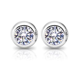GIGAJEWE Bubble Earrings Moissanite White D Color VVS1 S925 Silver 18K Gold Plated Diamond Test Passed Jewelry Woman Wife Gift