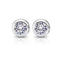 GIGAJEWE Bubble Earrings Moissanite White D Color VVS1 S925 Silver 18K Gold Plated Diamond Test Passed Jewelry Woman Wife Gift