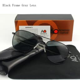 Pilot AO Sunglasses Men Top Quality Brand Designer AGX Tempered Glass Lens Sun Glasses Male