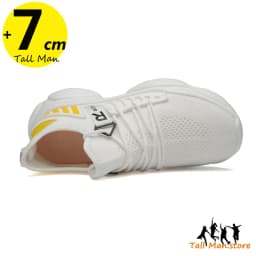 Man Lift Sneakers Elevator Height Increase Insole 7-8cm Shoes for Men Mesh Summer