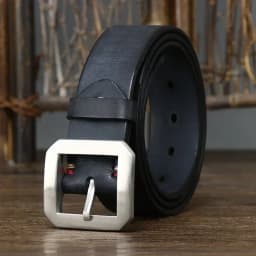 3.8CM Thick Cowhide Genuine Leather Casual Jeans Belt Men High Quality Stainless Steel Buckle Luxury Male Strap Cowboy Cintos