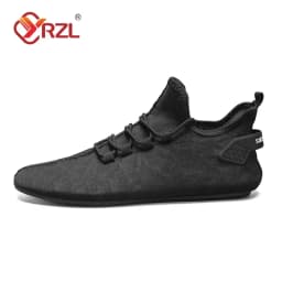 YRZL Men Mesh Loafers Driving Moccasins High Quality Flats Walking Shoes Breathable Non Slip Casual Loafers Summer Mens Shoes