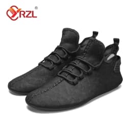 YRZL Men Mesh Loafers Driving Moccasins High Quality Flats Walking Shoes Breathable Non Slip Casual Loafers Summer Mens Shoes