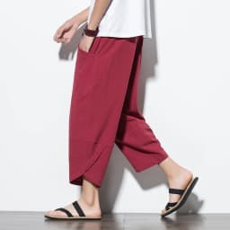 2026 Summer Men's Pants Chinese Style Cotton Linen Harem Pants Men Breathable Beach Pants Casual Calf-Lenght Trousers Streetwear