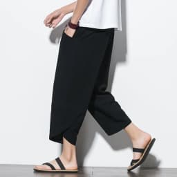 2026 Summer Men's Pants Chinese Style Cotton Linen Harem Pants Men Breathable Beach Pants Casual Calf-Lenght Trousers Streetwear