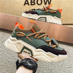 New Men's Casual Sports Shoes 2025 Spring Fashion Versatile Low-Top Skate Shoes for Men Suitable for Outdoor Sports