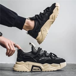 New Men's Casual Sports Shoes 2025 Spring Fashion Versatile Low-Top Skate Shoes for Men Suitable for Outdoor Sports