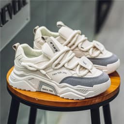 New Men's Casual Sports Shoes 2025 Spring Fashion Versatile Low-Top Skate Shoes for Men Suitable for Outdoor Sports