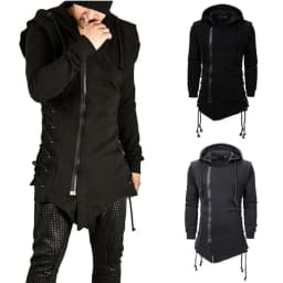 Autumn Men Hoodies Sweatshirts Casual Hooded jacket Long Sleeve Hoodie Men Slim Fit Streetwear Loose Jacket Coats