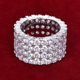 Aokaishen Ring for Men Gold Color Hip Hop Rock Street Jewelry Charming