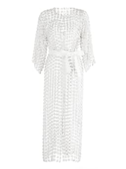 TWOTWINSTYLE Solid Patchwork Pearls Elegant Dresses For Women O Neck Long Sleeve Spliced Bowknot Midi Slimming Dress Female New