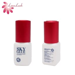 Original Korea Eyelash Extensions Sky Glue with Red Cap 1-2 Seconds Dry Time 6-7 Weeks Fastest and Strongest Glue