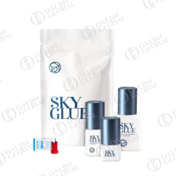 Original Korea Eyelash Extensions Sky Glue with Red Cap 1-2 Seconds Dry Time 6-7 Weeks Fastest and Strongest Glue