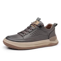 Trendy Men's Casual Shoes Simple Men's Retro Genuine Leather Shoes Elegant Formal  Commuter Work Shoes Free Delivery Loafers