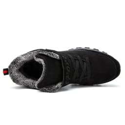 Waterproof Winter Men Boots Suede Warm Snow Outdoor Sneakers Boots Men Work Casual Shoes High-top Non-slip Ankle Boots