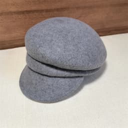 High-end Asymmetrical Woolen Newsboy Hat Women's autumn-winter Octagon Hat Painter Beret Hat Vintage Fez Hat M401