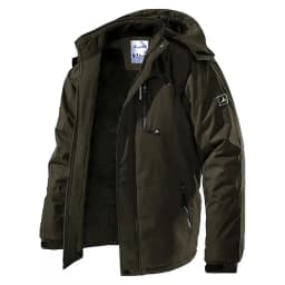 Men's Winter Parkas Outdoor Jacket Thicken Fleece Warm Waterproof Windbreaker Ski Jackets Climb Men Thick Coat Hot Sale