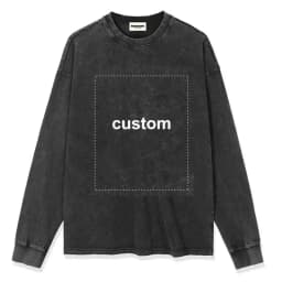 TIDESHEC HipHop T Shirt Streetwear DTG Custom Graphics Cotton Men Oversize Harajuku Men Vintage Custom Short Sleeves