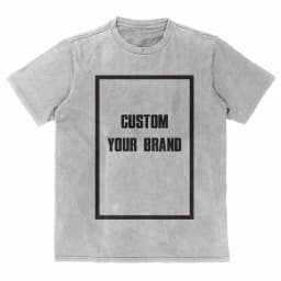 TIDESHEC HipHop T Shirt Streetwear DTG Custom Graphics Cotton Men Oversize Harajuku Men Vintage Custom Short Sleeves
