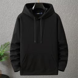 Large Size Men's Hoodie Jacket Hooded Long Sleeve Thick Warm Fleece Lined Sweatshirt Male Casual Winter 10XL 12XL Extra Big Plus