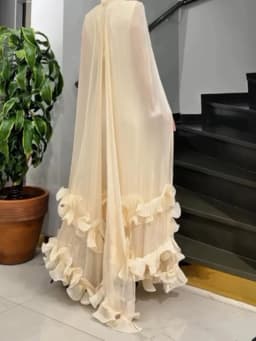 TWOTWINSTYLE Solid Slimming Dresses For Women V Neck Long Sleeve High Waist Temperament Elehant Dress Female Fashion Style New