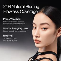 CARSLAN Black Magnet Soft Focus Liquid Foundation Matte Blurring Pores Flawless Finish Oil Control 24H Longlasting Face Makeup
