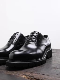 British Style Trendy Formal Business Young Commuter Shiny Oxford Groom Wedding Thick Sole Height Increasing Casual Leather Shoes