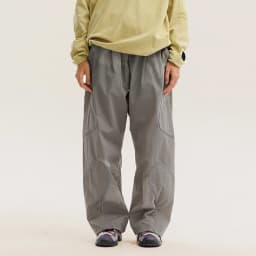 Men Outdoor Lightweight Functional Reflective Stripe Quick Dry Ultra Loose Casual Cargo Pants Women Oversize Baggy Pant Trouser