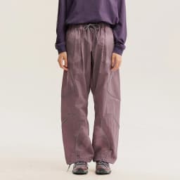 Men Outdoor Lightweight Functional Reflective Stripe Quick Dry Ultra Loose Casual Cargo Pants Women Oversize Baggy Pant Trouser