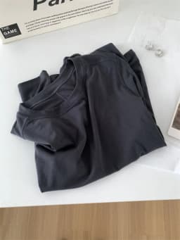 Silk Wool Splice Long Sleeve T-shirt Women Spring Summer Thin Soft Waxy Fit Solid Color Backing Top