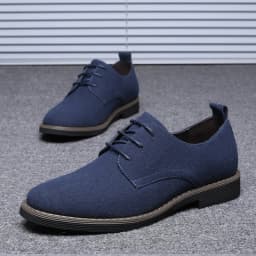 Mens Dress Shoes Legitimate Leather Shoe PU Suede Casual Men Designer Social Male Black Business Luxury Men's Wedding Summer Man