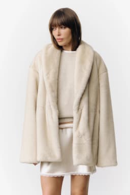 BJTZ Luxury Women’s Faux Fur Winter Coat Warm Thickened Thermal Insulated Jacket For Autumn Winter Cold Weather Outerwear